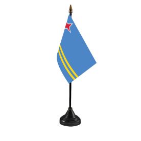 Aruba Table Flag