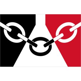 Black Country Flag 8Ft X 5Ft
