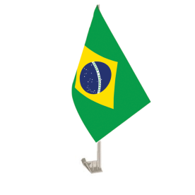 Brazil Car Flag