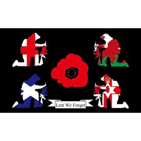 Britain Remembers Flag