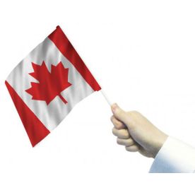 Canada Hand Flags (Pack Of 12)