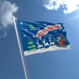 Merry Christmas Flag