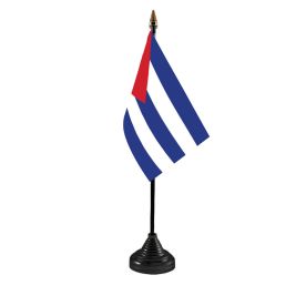 Cuba Table Flag
