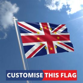 Custom EU Union Jack Flag