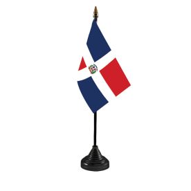 Dominican Republic Table Flag