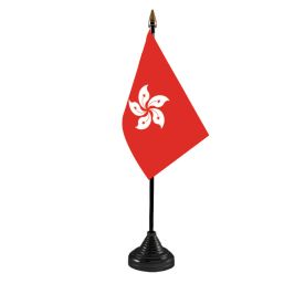 Hong Kong Table Flag