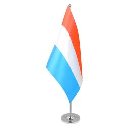 Luxembourg table flag satin