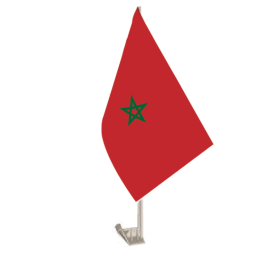 Morocco Car Flag