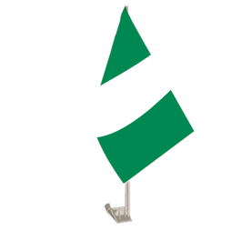Nigeria Car Flag