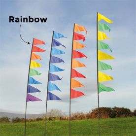 Festival Banner Kits - 3.4m - Rainbow