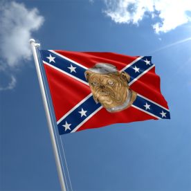 Rebel Bulldog Flag