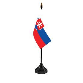 Slovakia Table Flag