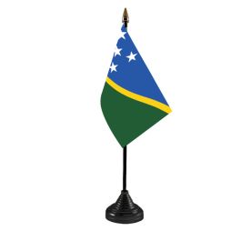 Solomon Islands Table Flag