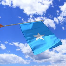 Somalia Hand Waving Flag