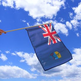 St Helena Hand Waving Flag