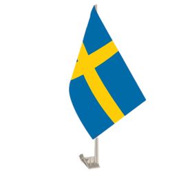 Sweden Car Flag