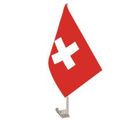 Switzerland Car Flag