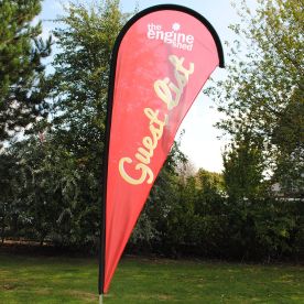 Custom Teardrop Flag 2 Metre