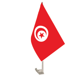 Tunisia Car Flag
