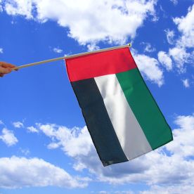 United Arab Emirates Hand Waving Flag