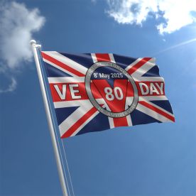 VE Day Anniversary flag 5ft x 3ft