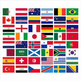 World Cup 2026 flag pack