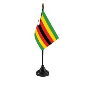 Zimbabwe Table Flag