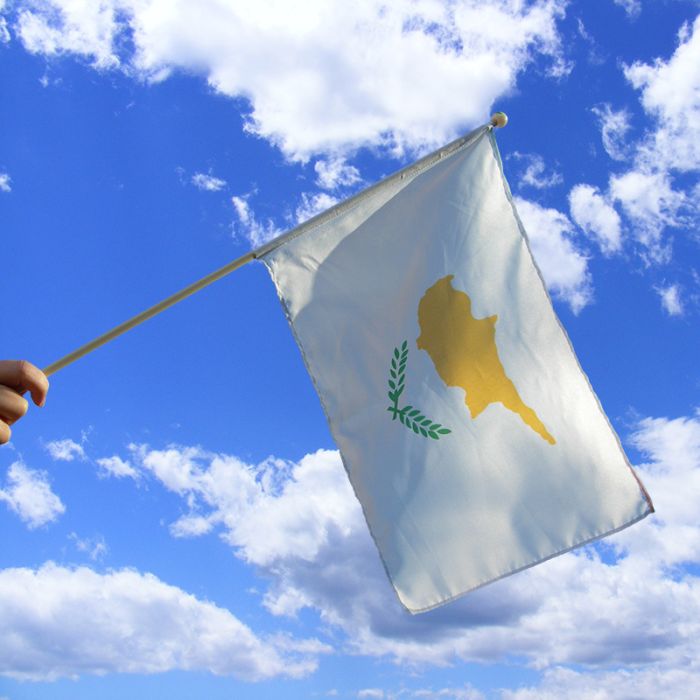 Cyprus Hand Waving Flag, Cyprus Hand Flag