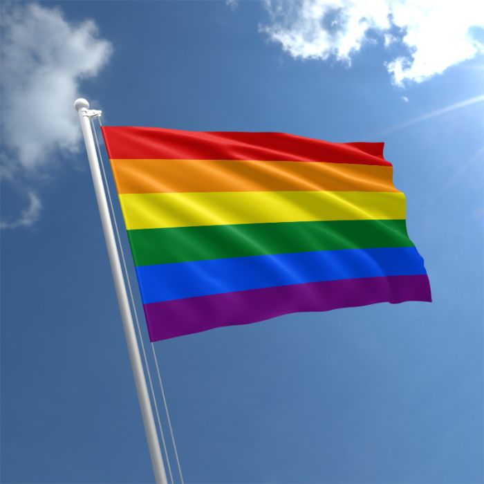 Gay Pride Nylon Flag, Rainbow Flag Nylon