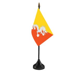 Bhutan Table Flag