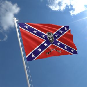 Rebel Skull Flag