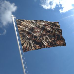 Three Skulls Flag