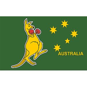 Boxing Kangaroo Flag