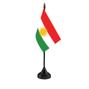 Kurdistan Table Flag