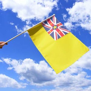 Niue Hand Flag