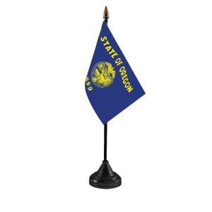 Oregon Table Flag