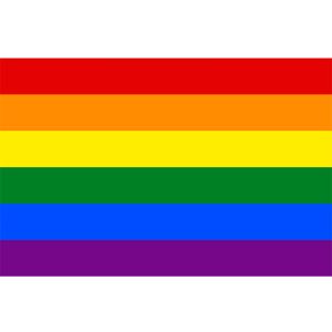 Giant LGBT flag