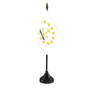 Rhode Island Table Flag