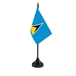 St Lucia Table Flag