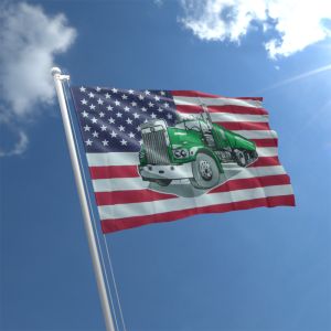 USA Truck Flag