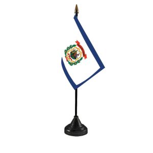 West Virginia Table Flag