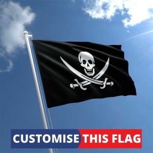 Custom Jack Rackham flag