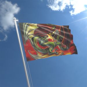 Dragon & Eagle Flag