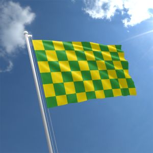 Green & Yellow Chequered Flag