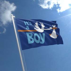 It's A Boy Flag