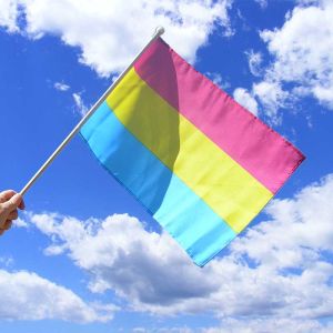 Pansexual Hand Flag