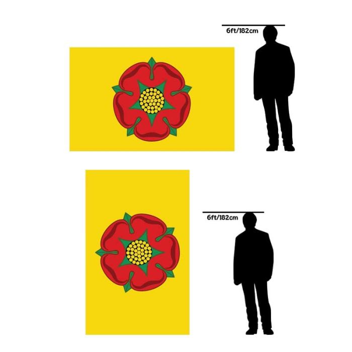 New Lancashire 1,52 Meters X 0,91 Meters Lancashire County Bandiera