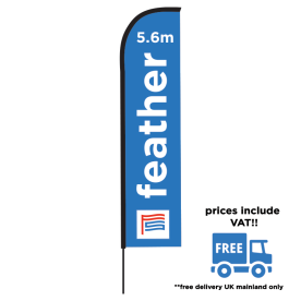 Pro-Lite Feather Flag 5.6m