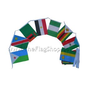 African Nations Flag Bunting