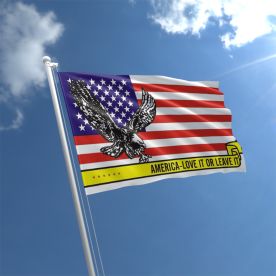 America Love It Or Leave It Flag